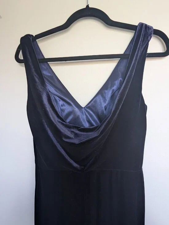 Revelry Dakota Velvet Dress Size 4 - Picture 6 of 7